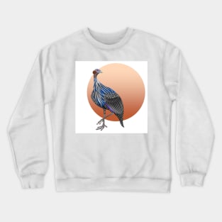 Vulturine guineafowl Crewneck Sweatshirt